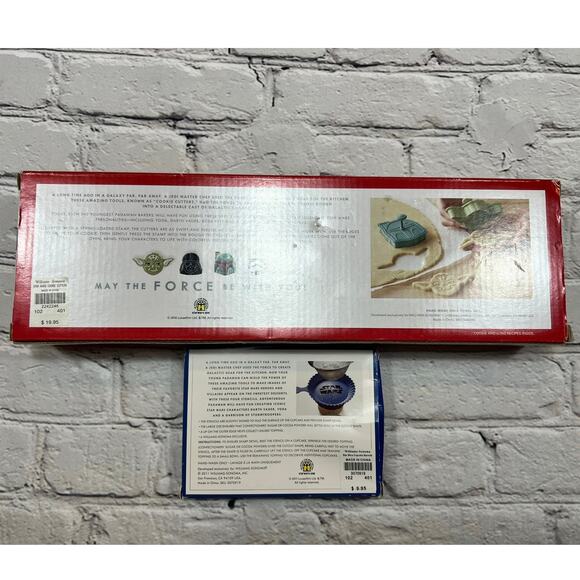 LOT Star Wars Cookie Cutters Cupcake Stencils May the 4th Party Yoda Darth Vader - Picture 5 of 5